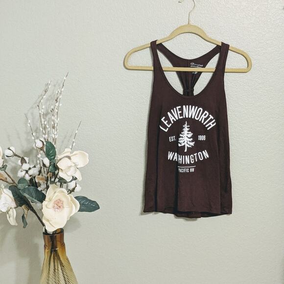Champion Maroon Graphic Tank Sz XS - Picture 1 of 2